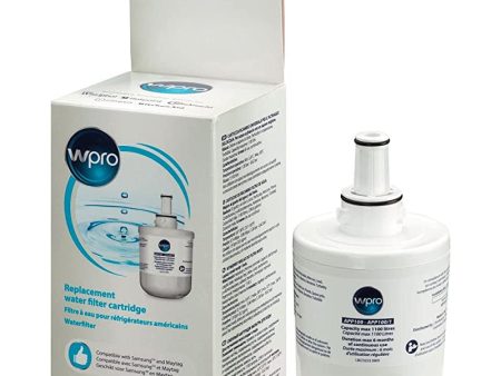 Wpro APP100 1,  - Filtro de agua interno para frigorífico Samsung y Maytag compatible con cartuchos DA29-00003G - DA29-00003F - DA29-00003B - HAFIN2 EXP - HAFIN1 EXP - APP100 (1 UNIDAD)Embalaje Deteriorado For Sale