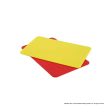 Zenker Meets Haribo - Juego de 2 almohadillas de corte en amarillo y rojo, base de plástico para hornear y manualidades con diseño de Haribo Fashion