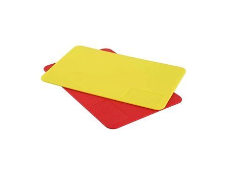 Zenker Meets Haribo - Juego de 2 almohadillas de corte en amarillo y rojo, base de plástico para hornear y manualidades con diseño de Haribo Fashion